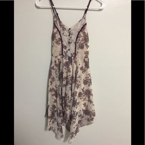 Sheer Patterned Dress